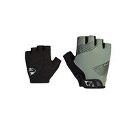 Ziener Guanti da ciclismo per adulti Camillo, da mountain bike, con dita corte, traspiranti, ammortizzanti, Green Stone, 6,5