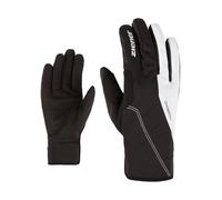 Ziener Guanti da donna ULTIMANA da sci di fondo, Nordic/Crosscountry, Soft-Sell, extra caldi, Primaloft, Black.White, 6,5