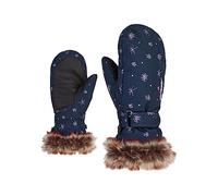 Ziener Guanti da sci da ragazza con LED da uomo, caldi e traspiranti, con stampa di snowboard, 7