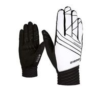 Ziener Guanti da sci di fondo per adulti nordic/crosscountry, antivento, traspiranti, aderenti UGO GTX INF Crosscountry, bianco, 6, 808271