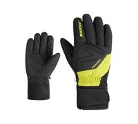 Ziener Guanti da sci GATIS-Z da uomo, impermeabili, senza PFC, erba elettrica, 8,5