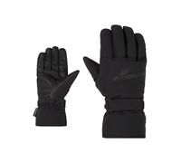 Ziener Guanti da sci GORDANUS da uomo/sport invernali | impermeabili, senza PFC, nero/grafite, 10