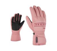 Ziener Guanti da sci LAILLA per bambini, impermeabili, senza PFC, Rose Blossom, 4,5