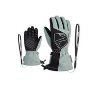 Ziener Guanti da sci Laval per bambini, impermeabili, extra caldi, lana, grigio Seal Ripstop, 5