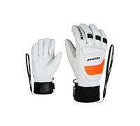 Ziener Guanti da sci per adulti Guard GTX Grip PR | impermeabili, traspiranti, Gore-tex, Primaloft, in pelle, da corsa, bianco (bianco), 7,5
