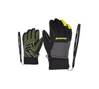 Ziener Guanti da sci per bambini, impermeabili, traspiranti, alla moda, Primaloft LANUS AS, magnetici, 7