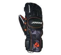 Ziener Guanti da sci per bambini, sportivi, da corsa, Primaloft, imbottiti, LEXOM PR Mid Junior Race, Black Print, 6, 801926