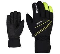 ZIENER Guanti Sci GUNAR GTX GLOVE SKI ALPINE Gore-Tex® Uomo - 9 - BLACK-POISON YELLOW