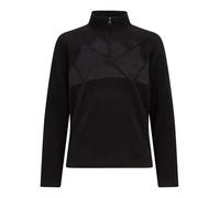 Ziener JONKI-Z - Felpa da Sci per Bambini, con Strato Medio, in Pile, Calda, Elastica, Riciclata, Colore Nero, 104