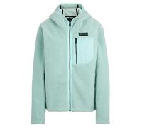 Ziener Juha-Z High-Loft Giacca in Pile da Donna, Strato Intermedio, Cappuccio, eucalipto Secco, 40