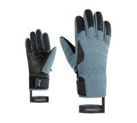 Ziener Kale-Z - Guanti da sci da donna, per sport invernali, extra caldi, lavalan, impermeabili, Iron Sky Cord, 8
