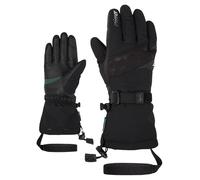 Ziener KALICE - Guanti da sci da donna, impermeabili, lunghi, 6,5, colore: Nero