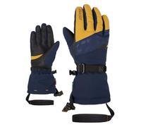 Ziener KALICE - Guanti da sci da donna, impermeabili, lunghi, colore blu scuro, 7,5