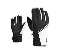 Ziener KASADINA - Guanti da sci da donna, impermeabili, traspiranti, soft-shell, colore nero, 8