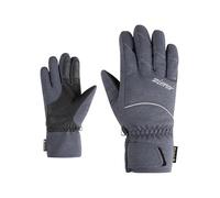 Ziener KATIMA-Z Guanti da sci da donna/sport invernali | Gore-Tex, senza PFC, grigio Ink Spark, 8,5