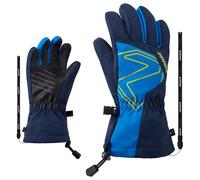 Ziener - Kid's Laval AS AW - Guanti 6 blu