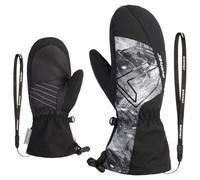 Ziener Lavalino ASR AW - guanti da sci - bambino 6,5 Black/Grey junior