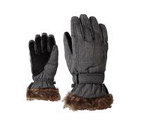 Ziener KIM lady Glove - Guanti da sci/sport invernali |caldi, traspiranti, grigio (grigio melange), 8,5