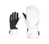 Ziener KORENA - Guanti da sci da donna, impermeabili, traspiranti, 8,5, colore: Bianco