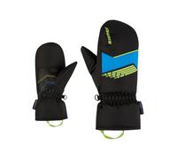 Ziener LAVIVO-Z - Guanti da sci per bambini, impermeabili, antivento, nero, 4