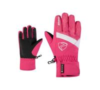 Ziener LEIF-Z Guanti da sci per bambini | Gore-Tex, impermeabili, tie dye pop rosa, 4