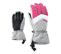 Ziener Lette AS Glove Junior - Guanti da sci per bambini, per sport invernali, impermeabili, traspiranti, mélange chiaro, 3,5