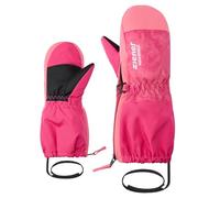 Ziener LEVI-Z - Muffolo da sci/sport invernali, impermeabile, con polsini lunghi, cerniera lunga, tie dye pop, colore rosa, 4,5