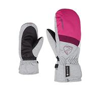 Ziener Levin Guanti da Sci, Unisex, per Bambini, Unisex - Bambini, 801971, Rosa (Pop Pink) / mélange Chiaro, 5.5
