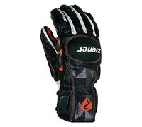 Ziener Lexo Pr Junior Race, Guanti da Sci/Sport Invernali, Sportivi, da Corsa, Primaloft, Imbottiti Bambini, Nero con Stampe, 4