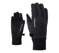 Ziener Guanti Lidealist WS Touch Junior Multisport Antivento Traspiranti Nero 5,5