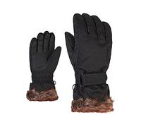 Ziener LIM Girls Glove Junior, Guanti da Sci/Sport Invernali, Caldi, Traspiranti. Donna, Nero (Black-Stru), 5