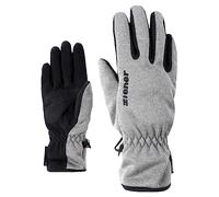 Ziener LIMPORT JUNIOR - Guanti funzionali per attività all'aria aperta, antivento, traspiranti, 5,5 cm, colore: grigio