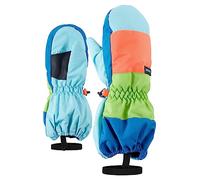 Ziener Liwi - Guanti da sci, unisex, per bambini, blu, 80 cm