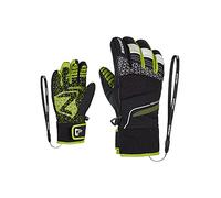 Ziener Lonzalo ASR - guanti da sci - bambino 4,5 Black/Yellow junior Primaloft