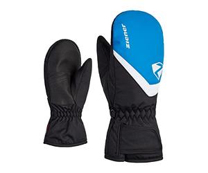 Ziener LORIANO - Muffolo da sci per bambini, impermeabile, traspirante, blu persiano