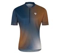 Ziener NEMIC Maglia da Ciclismo da Uomo, per Mountain Bike, Traspirante, ad Asciugatura Rapida, Elastica, a Maniche Corte, Wood.Hale Navy, 54