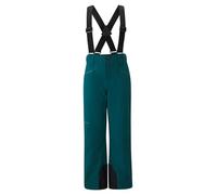 Ziener Pantaloni da Sci/Pantaloni da Neve per Bambini AXI-Z | Impermeabili, Bretelle, Turquoise Ocean Ripstop, 116