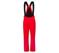 Ziener TAZLIN-Z - Pantaloni da Sci da Uomo, Impermeabili, Caldi, Bretelle, Rosso, 46