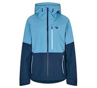 Ziener Turis Giacca da Sci Freeride | Sympatex, Senza PFC, Lana, Blu Navy, 44 Donna