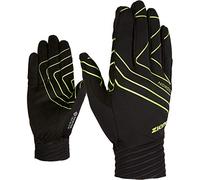 Ziener Ugo GTX Inf Crosscountry, Guanti da Sci di Fondo, Nordic, Antivento, Traspiranti, Aderenti Unisex, Nero/Lime, 7.5