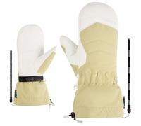 Ziener - Women's Kilati Aquashield AW Mitten Glove - Guanti 7 beige/bianco