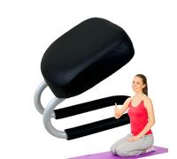 Ziennhu Banca di meditazione pieghevole - panca da meditazione - Make-Up Sgabello regolabile in altezza, sgabelli rotanti con rotoli, sgabelli rotondi, sedia da meditazione di preghiera, accessori