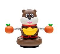 Ziennhu Décorations De Tableau De Bord Voiture - Statue Animale Tremblante Printemps | Figurine Oscillante Ornement Auto Intérieur Camion SUV Tableau Bord Trajet Quotidien Voyage pour Véhicules