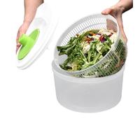 Ziennhu di Insalata Westmark - Manuale 3L Easy Rotazione - Disidratatore vegetale, drenaggio di Frutta, Vassoio per Insalata Incluso | per Cucinare, Preparazione Rapida, Uso Domestico, rispa