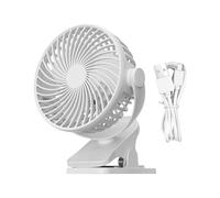 Ziennhu Fan Fan-Small Table con attacco clip | Fans Leiser Companies USB | Servitore per ufficio, camera da letto, campeggio e viaggi