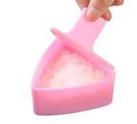 Ziennhu Forme di saldatura a forma di Onigiri giapponese con varie forme triangolari Kit Sushis Maker Sushis | Strumento da cucina senza BPA per la preparazione della scatola del pranzo (6 parti)