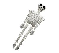 Ziennhu Giocattolo scheletro - figurina dolce da 37 pollici | Ciondolo di Halloween decorativo | Struttura ossea imbottita originale | Camera degli spaventosi | Articolo tessile di fantasia