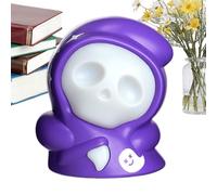 Ziennhu Luce Fantasma - Lume per Halloween con 3 Colori,Decorazione Interattiva con Ruote a Strappo per Scrivania Camera dei Bambini Casa