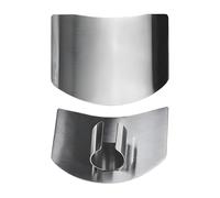 Ziennhu Per Dita Realizzata In Acciaio Inossidabile | Accessorio da Cucina per la Protezione delle Mani,Salvadita da Affettare - Per Frutta, Carne, Patate e Verdure