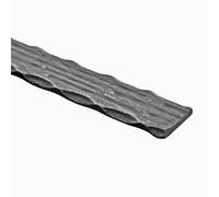Zierhandlauf Completo Corrimano Acciaio Piatto IN Ferro 300 CM